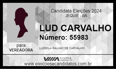 Candidato LUD CARVALHO 2024 - JEQUIÉ - Eleições