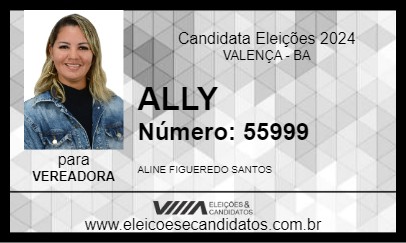 Candidato ALLY 2024 - VALENÇA - Eleições