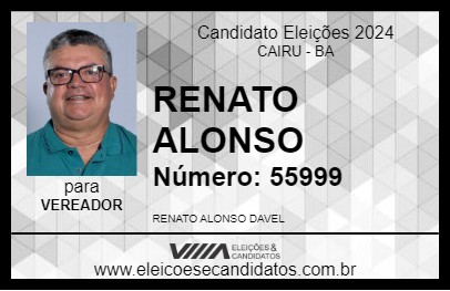 Candidato FALA COMIGO 2024 - CAIRU - Eleições