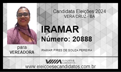 Candidato IRAMAR 2024 - VERA CRUZ - Eleições