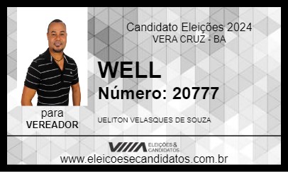 Candidato WELL 2024 - VERA CRUZ - Eleições