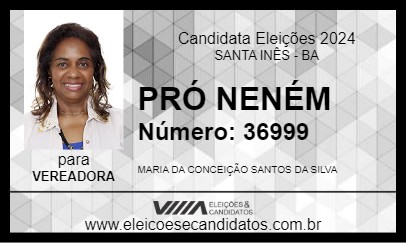 Candidato PRÓ NENÉM 2024 - SANTA INÊS - Eleições