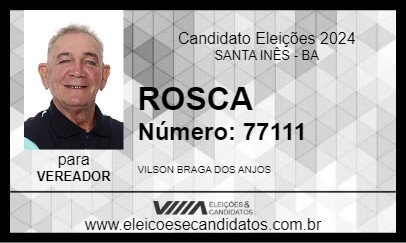 Candidato ROSCA 2024 - SANTA INÊS - Eleições