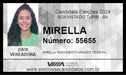 Candidato MIRELLA 2024 - BOA VISTA DO TUPIM - Eleições