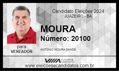 Candidato MOURA 2024 - JUAZEIRO - Eleições