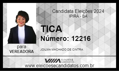 Candidato TICA 2024 - IPIRÁ - Eleições