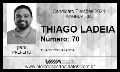 Candidato THIAGO LADEIA 2024 - WAGNER - Eleições