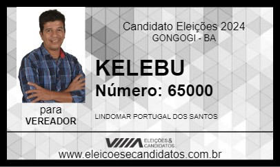 Candidato KELEBU 2024 - GONGOGI - Eleições