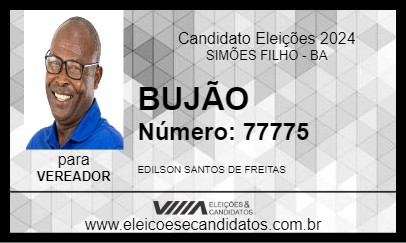 Candidato BUJÃO 2024 - SIMÕES FILHO - Eleições