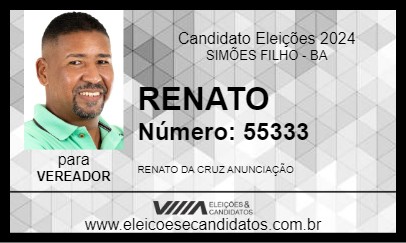 Candidato RENATO 2024 - SIMÕES FILHO - Eleições