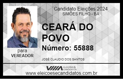 Candidato CEARÁ DO POVO 2024 - SIMÕES FILHO - Eleições