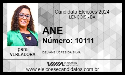 Candidato ANE 2024 - LENÇÓIS - Eleições