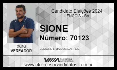 Candidato SIONE 2024 - LENÇÓIS - Eleições