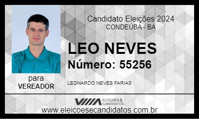 Candidato LEO NEVES 2024 - CONDEÚBA - Eleições