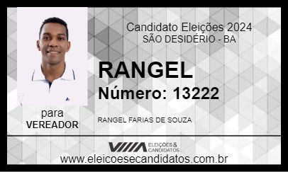 Candidato RANGEL 2024 - SÃO DESIDÉRIO - Eleições