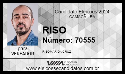 Candidato RISO 2024 - CAMACÃ - Eleições