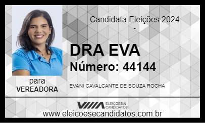 Candidato DRA EVA 2024 - ILHÉUS - Eleições