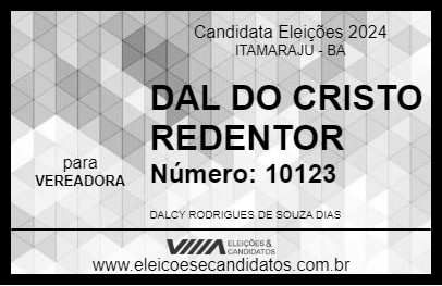 Candidato DAL DO CRISTO REDENTOR 2024 - ITAMARAJU - Eleições