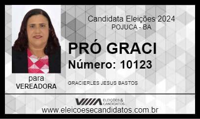 Candidato PRÓ GRACI 2024 - POJUCA - Eleições