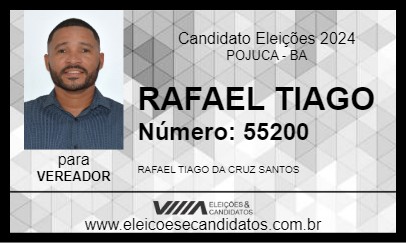 Candidato RAFAEL TIAGO 2024 - POJUCA - Eleições