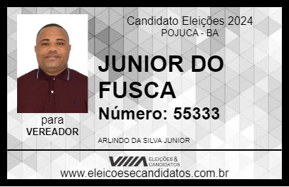 Candidato JUNIOR DO FUSCA 2024 - POJUCA - Eleições