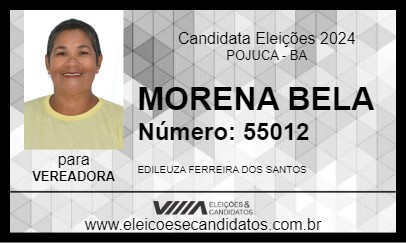 Candidato MORENA BELA 2024 - POJUCA - Eleições