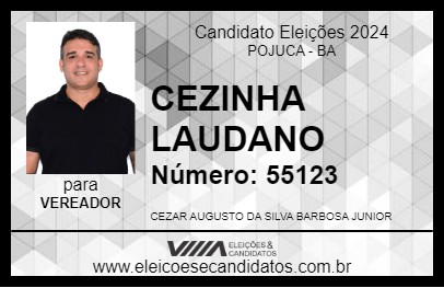 Candidato CEZINHA LAUDANO 2024 - POJUCA - Eleições