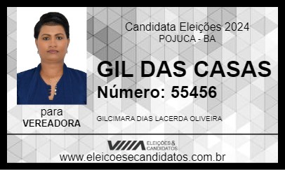 Candidato GIL DAS CASAS 2024 - POJUCA - Eleições