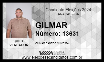 Candidato GILMAR 2024 - ARAÇÁS - Eleições