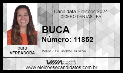 Candidato BUCA 2024 - CÍCERO DANTAS - Eleições