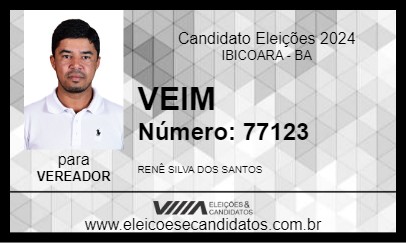 Candidato VEIM 2024 - IBICOARA - Eleições