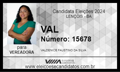 Candidato VAL 2024 - LENÇÓIS - Eleições