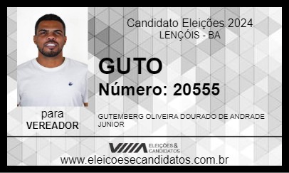 Candidato GUTO 2024 - LENÇÓIS - Eleições