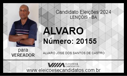 Candidato ALVARO 2024 - LENÇÓIS - Eleições