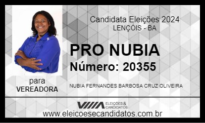 Candidato PRO NUBIA 2024 - LENÇÓIS - Eleições