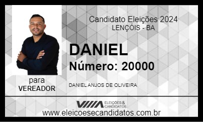 Candidato DANIEL 2024 - LENÇÓIS - Eleições