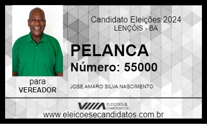 Candidato PELANCA 2024 - LENÇÓIS - Eleições