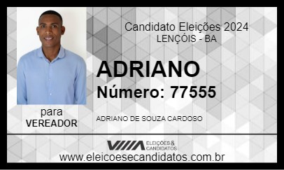 Candidato ADRIANO 2024 - LENÇÓIS - Eleições