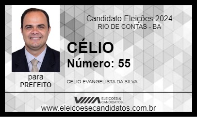 Candidato CÉLIO 2024 - RIO DE CONTAS - Eleições