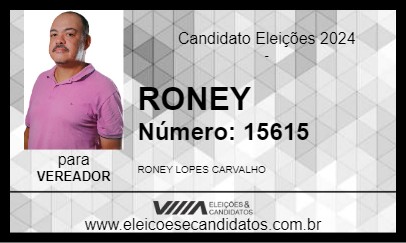 Candidato RONEY 2024 - CONCEIÇÃO DO JACUÍPE - Eleições