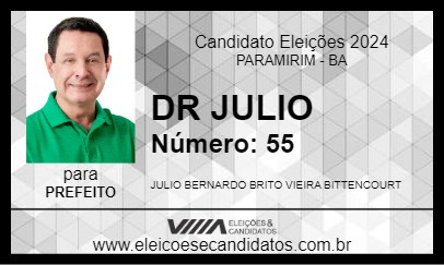 Candidato DR JULIO 2024 - PARAMIRIM - Eleições