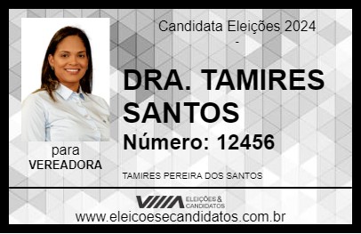 Candidato DRA. TAMIRES SANTOS 2024 - BARREIRAS - Eleições