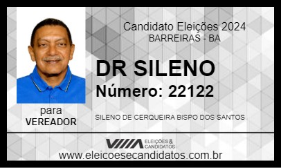 Candidato DR SILENO 2024 - BARREIRAS - Eleições