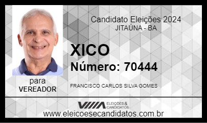 Candidato XICO 2024 - JITAÚNA - Eleições