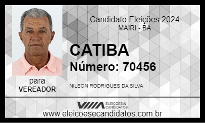 Candidato CATIBA 2024 - MAIRI - Eleições