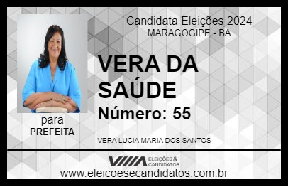 Candidato VERA DA SAÚDE 2024 - MARAGOGIPE - Eleições