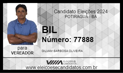 Candidato BIL 2024 - POTIRAGUÁ - Eleições