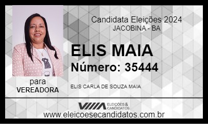 Candidato ELIS MAIA 2024 - JACOBINA - Eleições