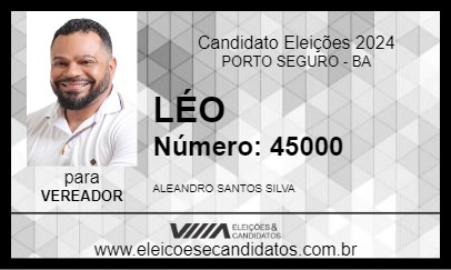 Candidato LÉO 2024 - PORTO SEGURO - Eleições