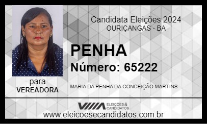 Candidato PENHA 2024 - OURIÇANGAS - Eleições